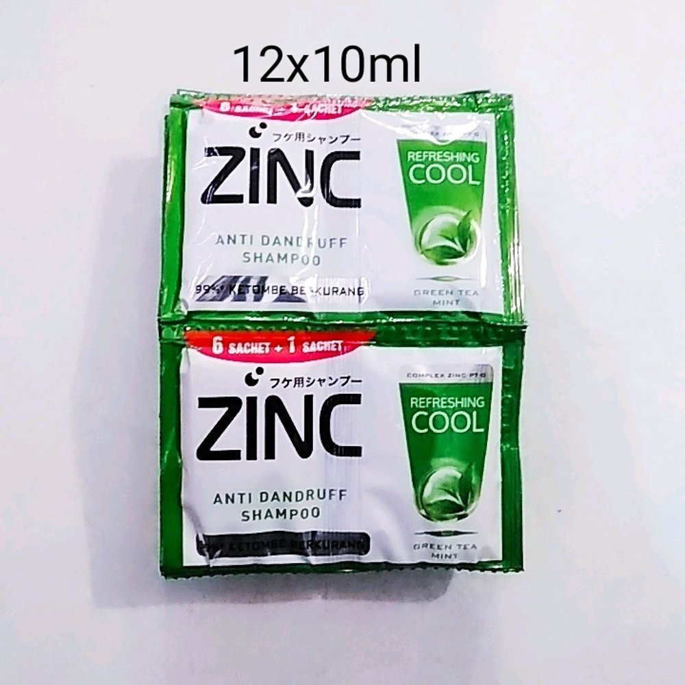 ZINC SHAMPO SACHET 12X10