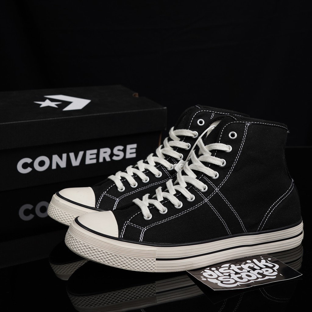 converse lucky star hi black