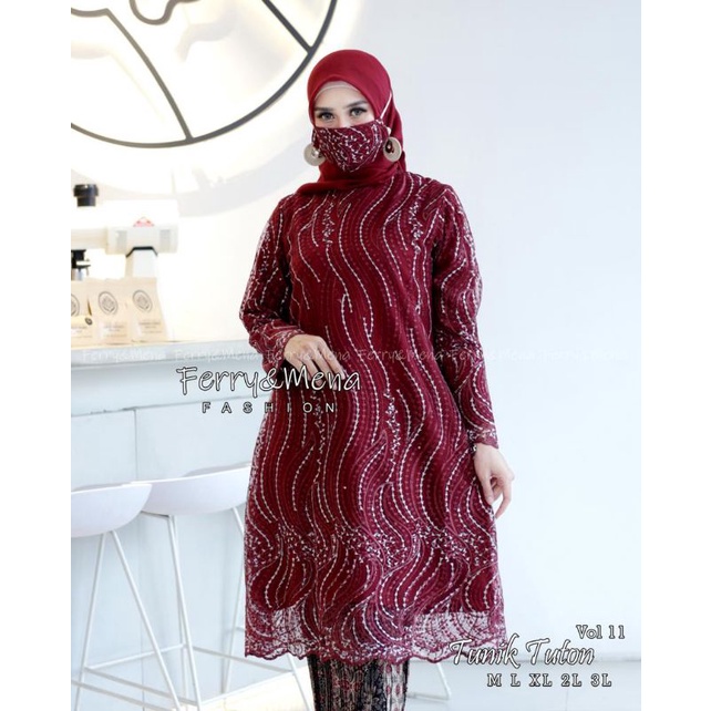 NEW TUNIK JUMBO//KEBAYA MODERN//KEBAYA ORIGINAL//TUNIK TUTON//By Ferry Mena