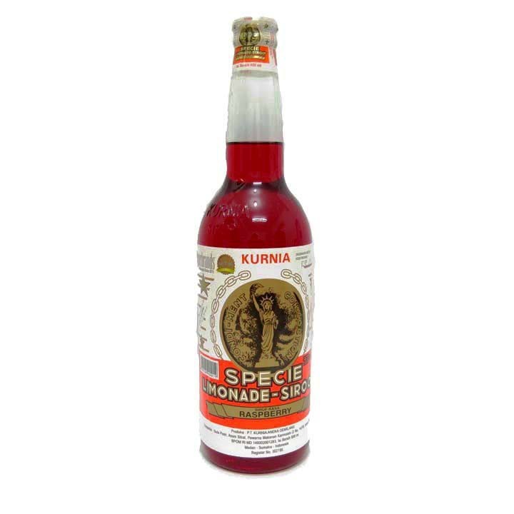 Syrup Kurnia Raspberry Sirup ACEH Kurnia MERAH 600 ML 1 BOTOL