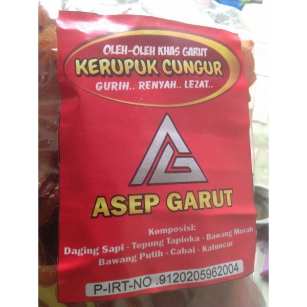 

Krupuk Cungur Siap Goreng