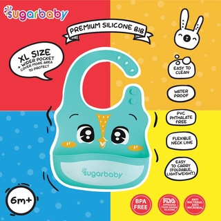 SUGAR BABY HEALTHY SILICONE BIB/ CELEMEK SILICONE BAYI/ BIB SILICONE