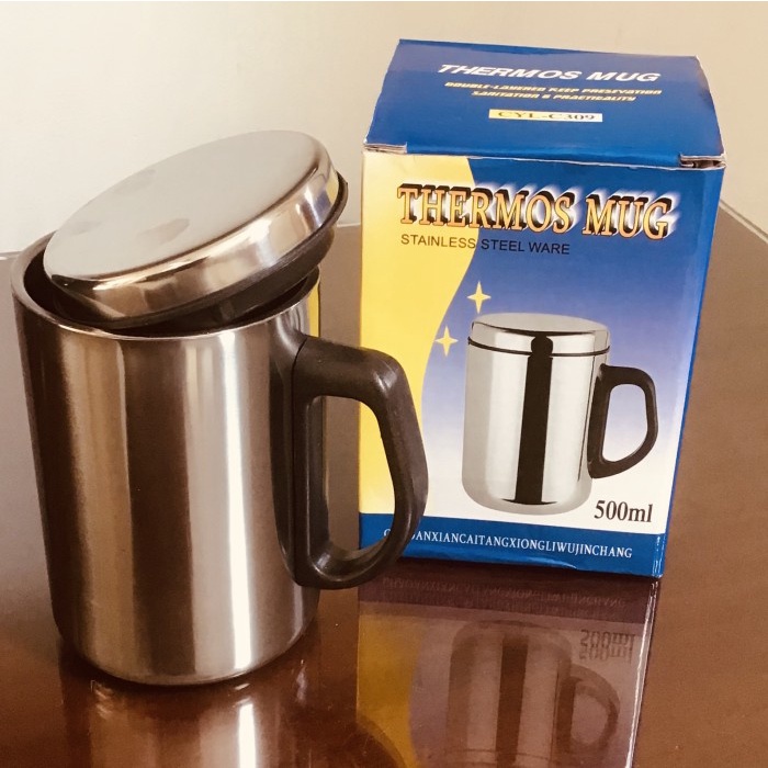 [ ABJ ] Thermos Mug Stainless Ukuran 500ml Thermos Gelas Mug