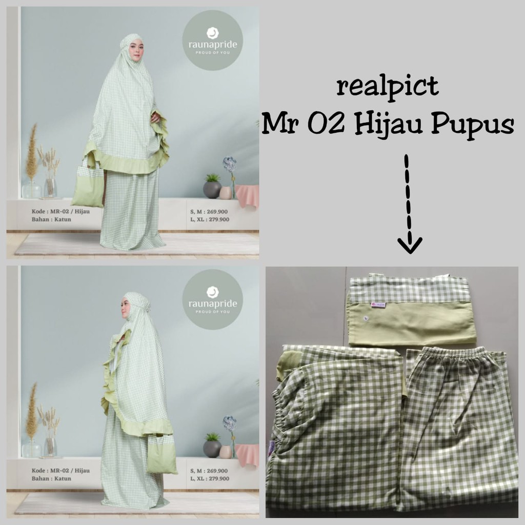 Rauna Mukena / MR- 01, 02, 06 / Fashion Muslim