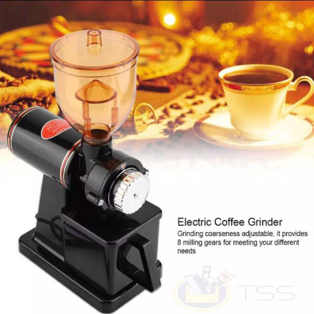 Alat Giling Kopi Coffee Grinder Penggiling Biji Kopi / Electric Coffee Grinder Maker Mesin Giling