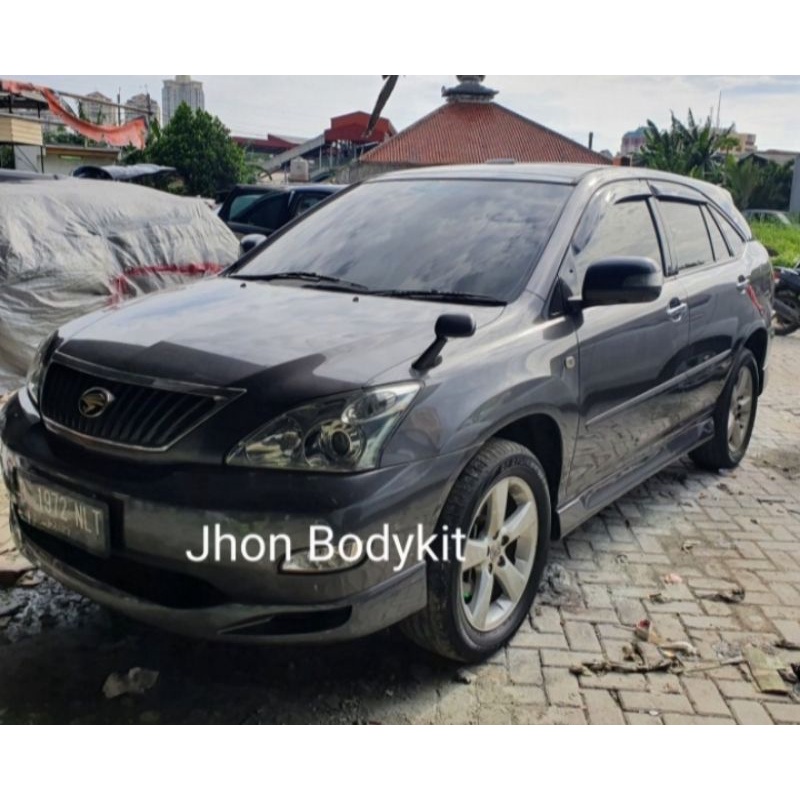 bodykit harrier -- toyota harrier Bodykit harrier add on fiber epoxy -- pnp, bergaransi dan berkuali