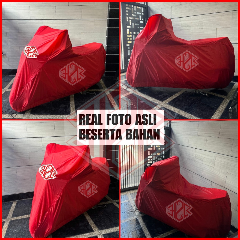 Cover Motor Outdoor, Cover Motor Waterproof, Cover Motor Custom, Cover Motor Nmax, Pcx, Aerox, Supra, Vario, Vespa Matic, Vespa 2 Tak, Beat, Mio, Soul Gt, Lexy, Scoopy, Piagio, Nuvo, Mx King, Adv, Trail, Sport, Bebek, Size Custom &amp; Motor Lainnya