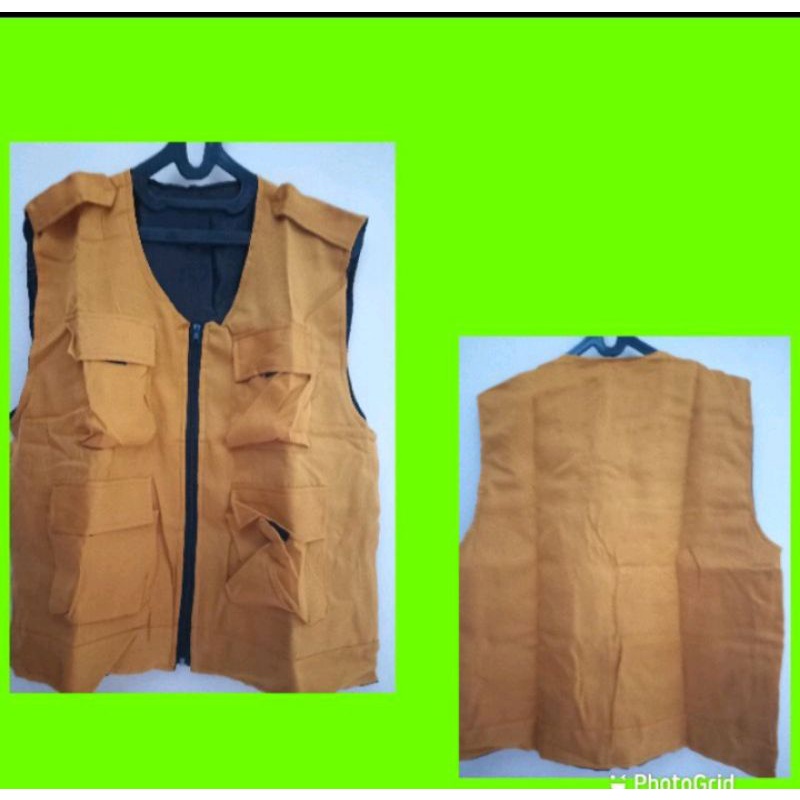 rompi kuning kunyit#rompi polos lapangan