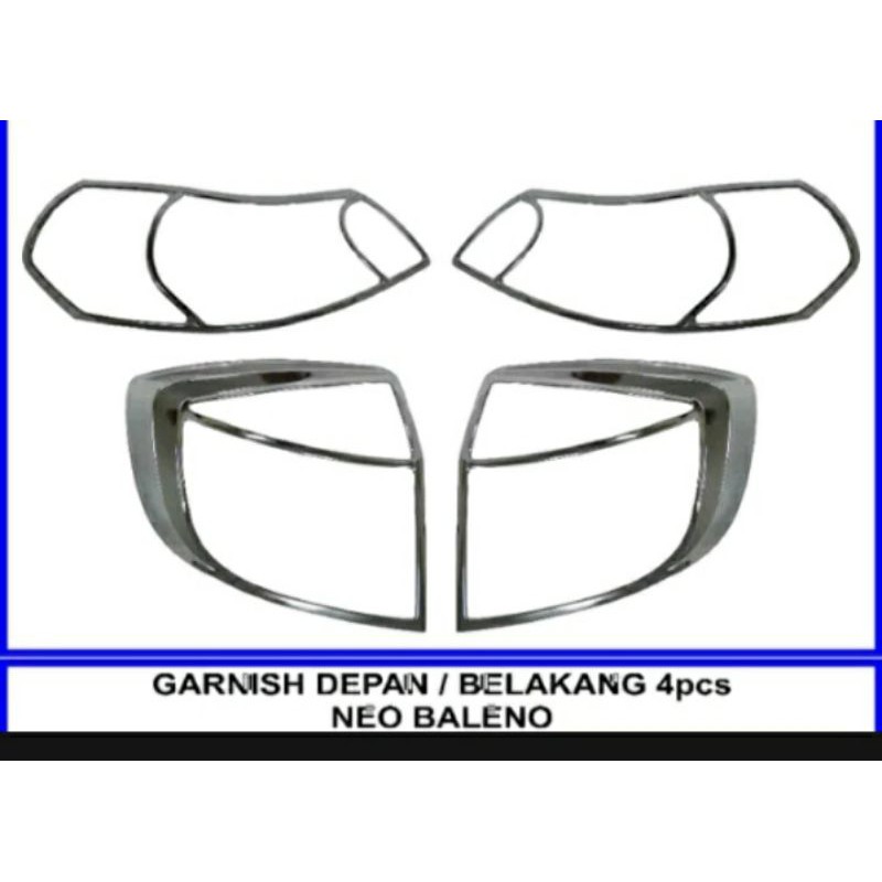 GARNISH DEPAN DAN BELAKANG NEO BALENO