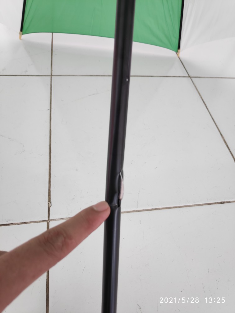 [free Dus+bubble] Payung Golf Bicolor Biru Promosi Murah Mobil Besar