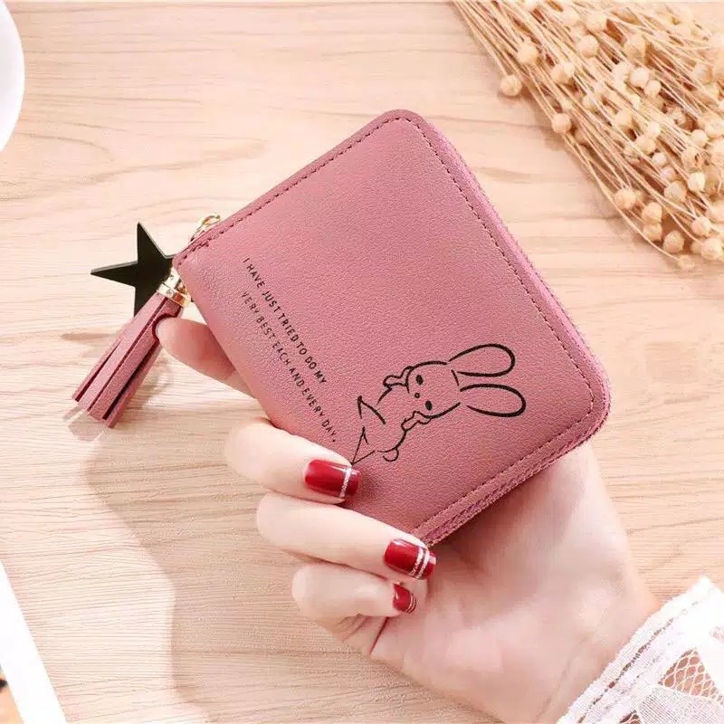 DOMPET WANITA KC152 DOVE DOMPET MINI GRACE KOREAN FASHION TRENDY FASHION WALLET