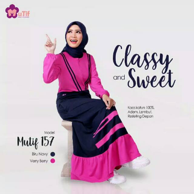 GAMIS KAOS MUTIF 157