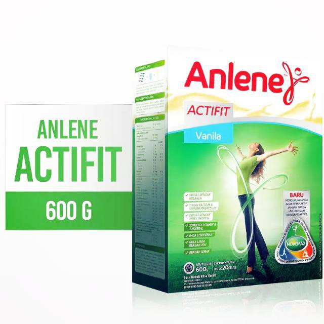 

Anlene Actifit Vanila 600 Gr Box