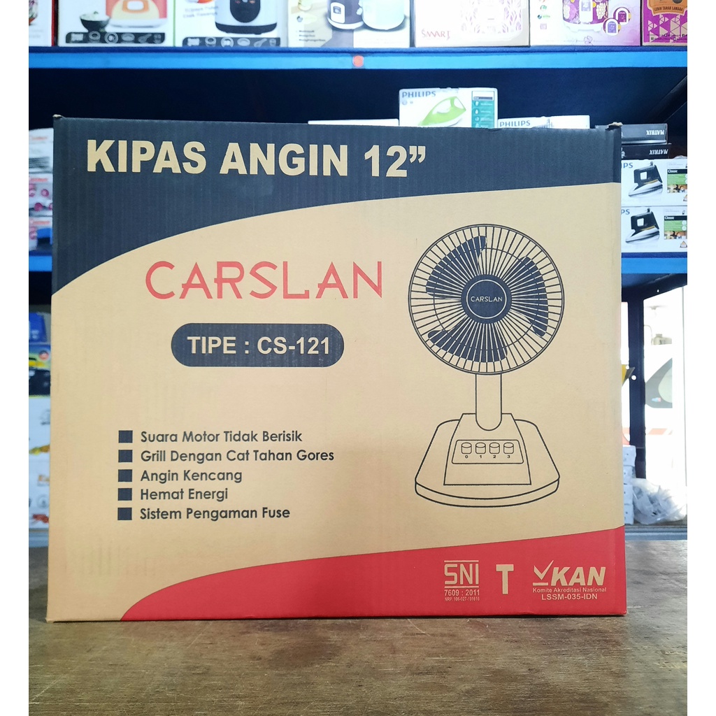 CARSLAN 12 inch Kipas Angin Meja CS-121