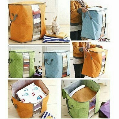 TM STORAGE BAG / TEMPAT BAJU PRAKTIS - BELI 1 GRATIS 1