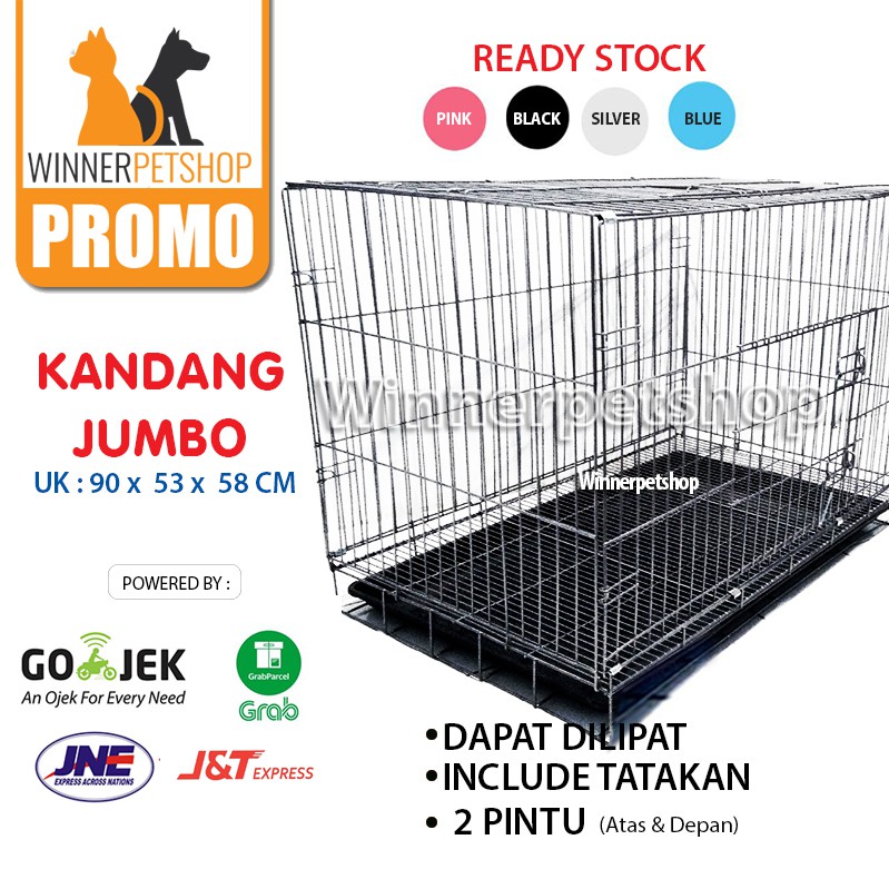 Kandang Anjing / Kandang Kucing - SIZE JUMBO
