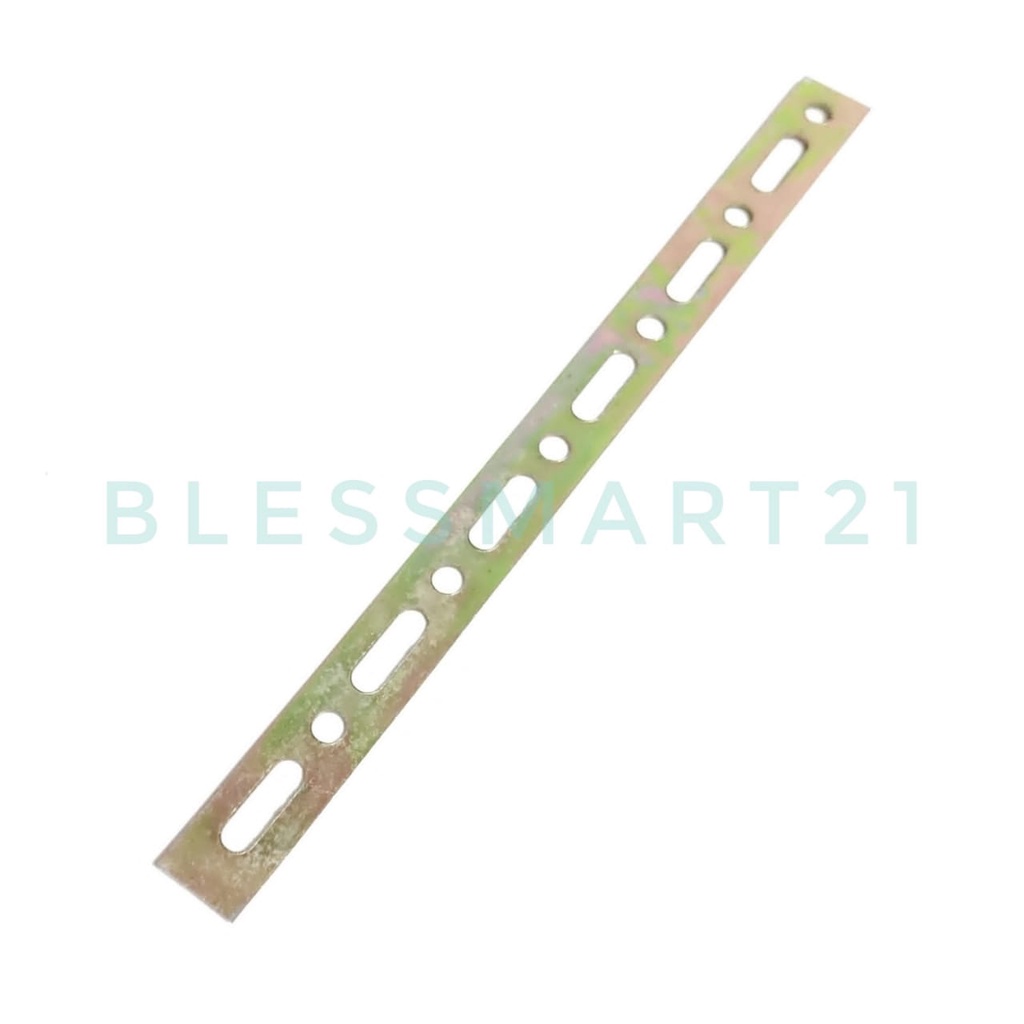 PLAT LUBANG BESI STRIP BOLONG BRACKET BRAKET DUDUKAN BAUT LAMPU TEBAL/PLAT STRIP LUBANG TEBAL