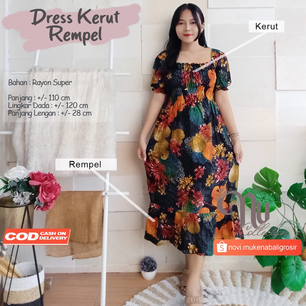 DRESS KERUT REMPEL