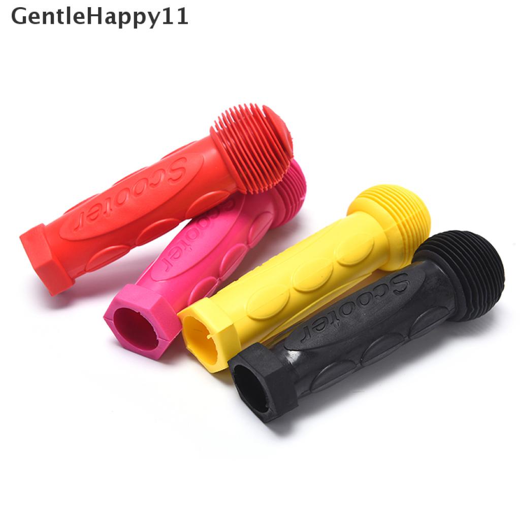 Gentlehappy 1 Pasang Grip Stang Sepeda / Skateboard / Skuter Bahan Karet Untuk Anak