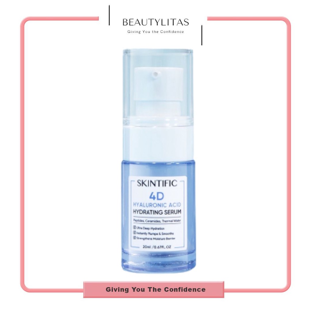 SKINTIFIC 4D Hyaluronic Acid Hydrating Serum