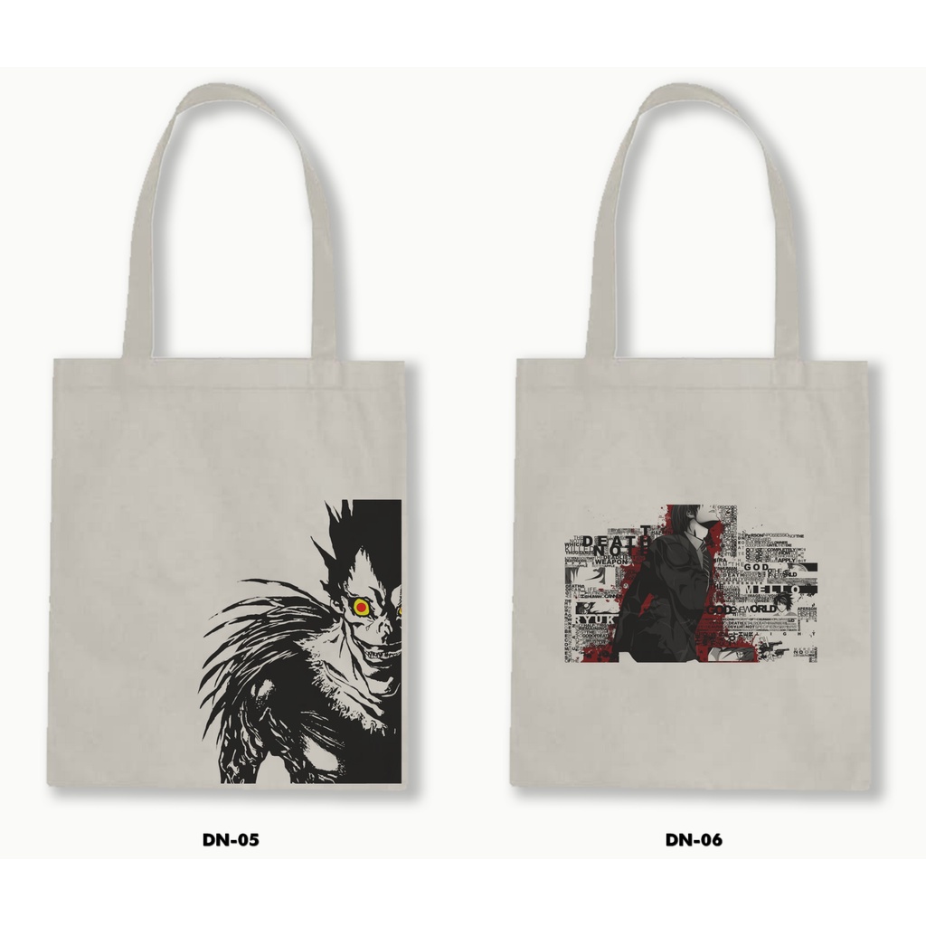 TOTE BAG BLACU - DEATH NOTE / ANIME / MANGA