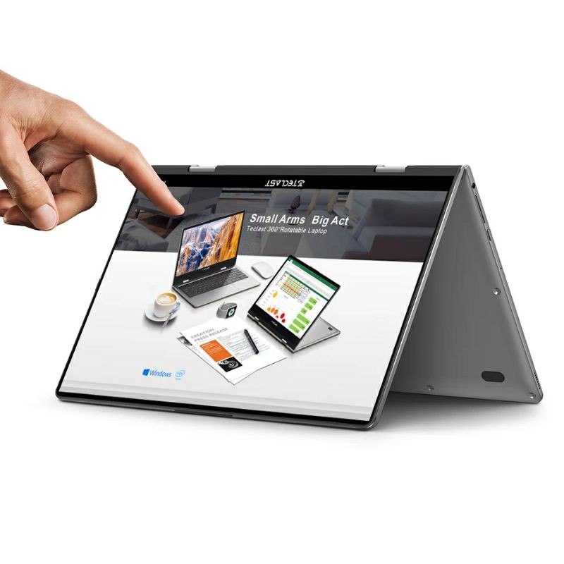 Teclast F5 Touch Screen Ultrabook Laptop 11.6 inch 8GB/256GB SSD Windows10 Quick Charge type C