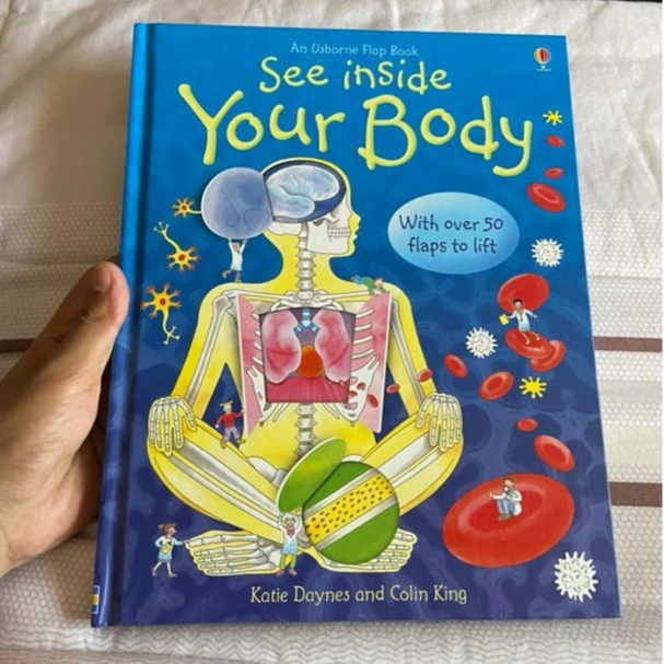 BUKU SEE INSIDE YOUR BODY / LIHAT DI DALAM TUBUH ANDA