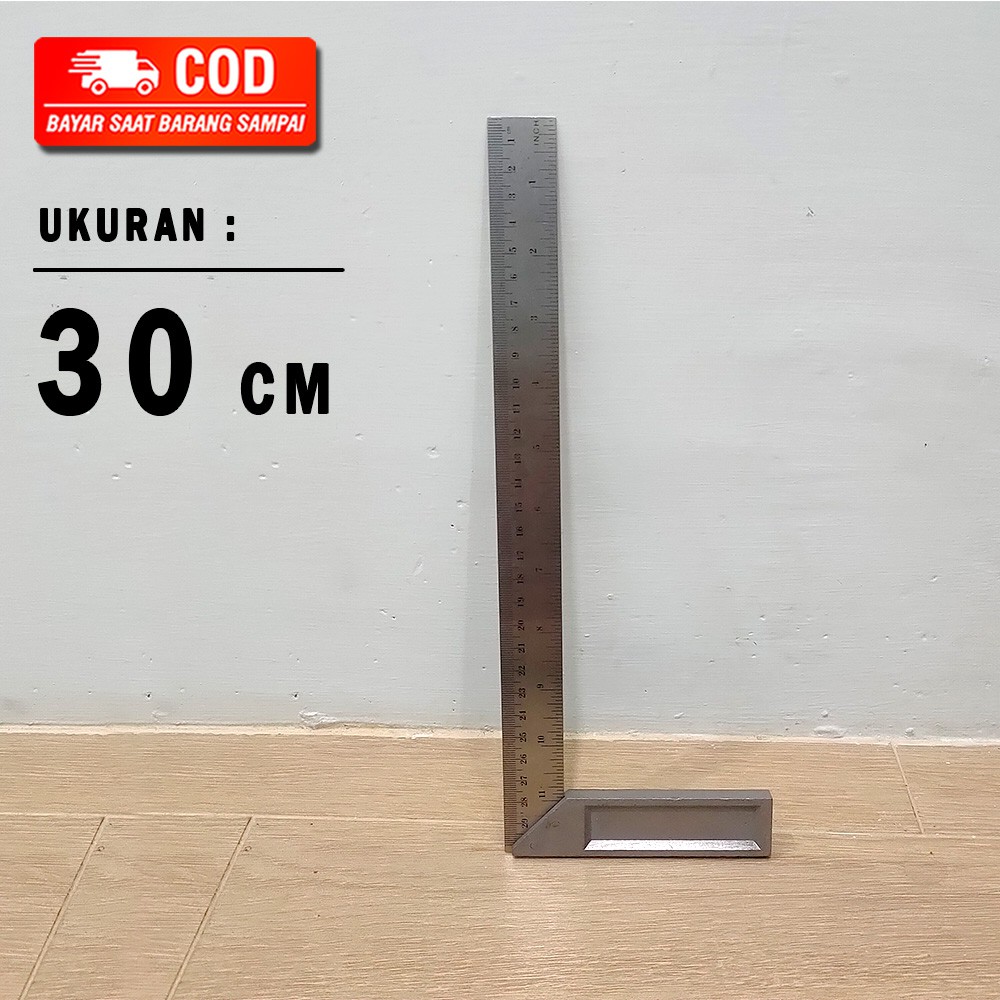 SIKU ROL TUKANG / PENGGARIS TUKANG METERAN 30 CM