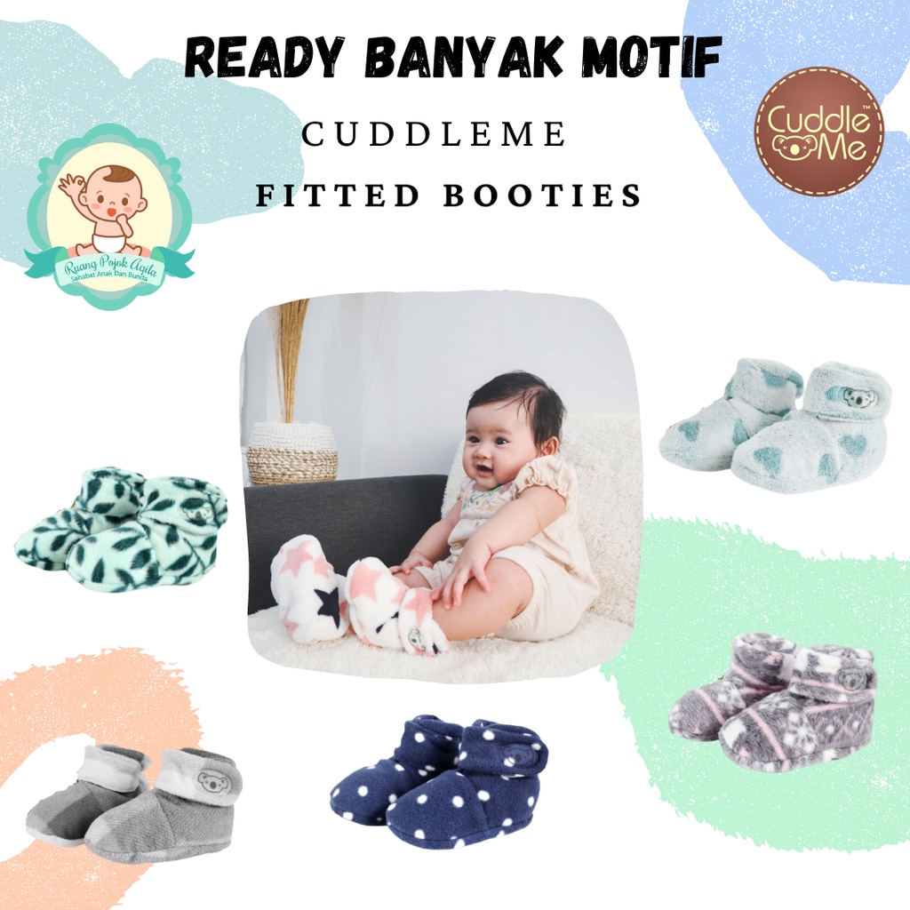 Fitted Booties CuddleMe Cuddle Me (Sepatu Bayi)