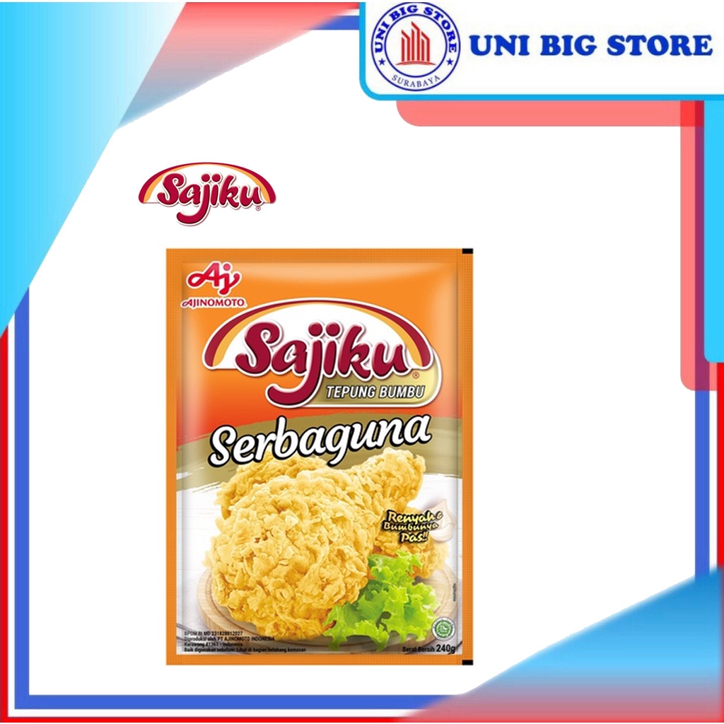 

Sajiku Tepung Bumbu Serba Guna 220 gr