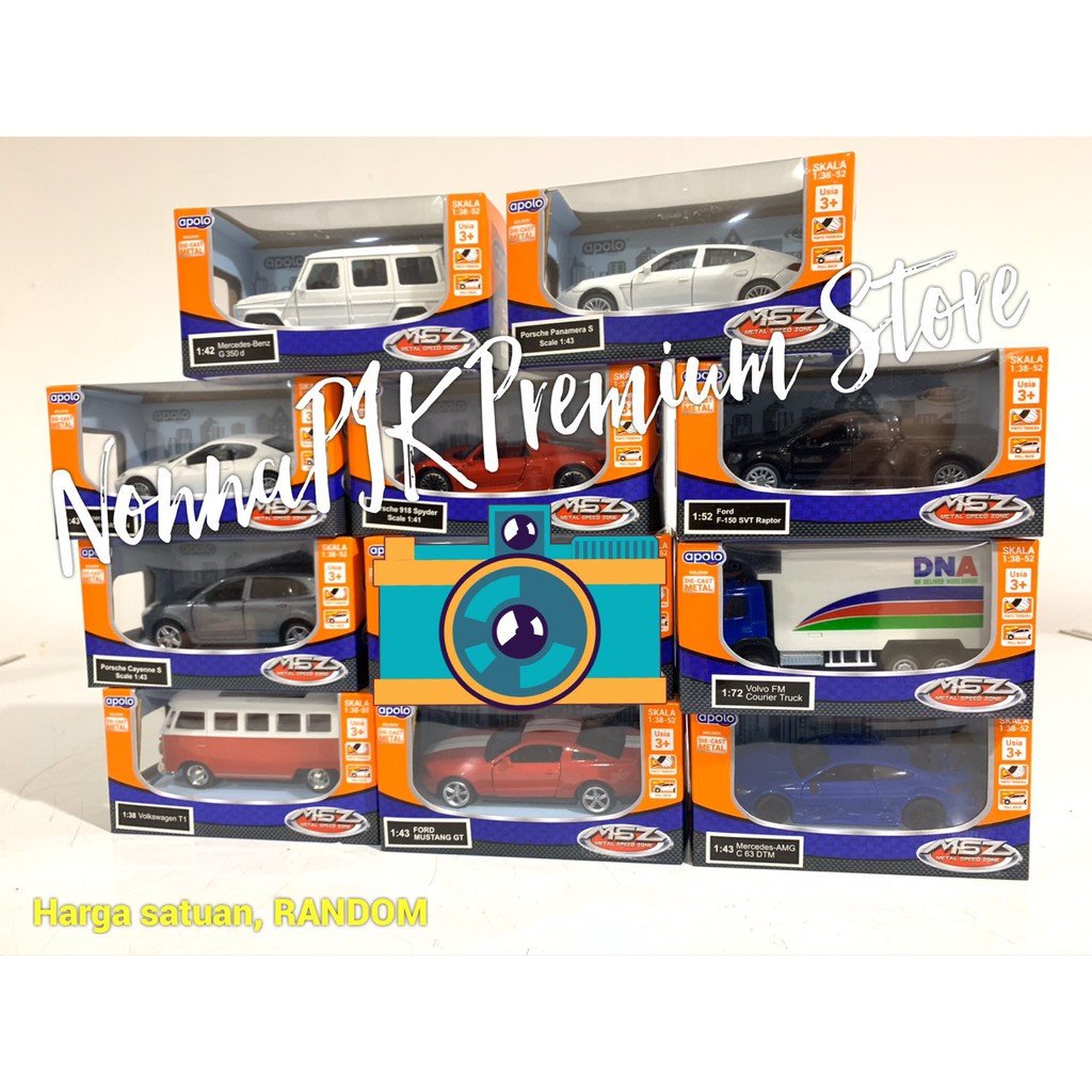 Diecast Apolo MSZ - RANDOM