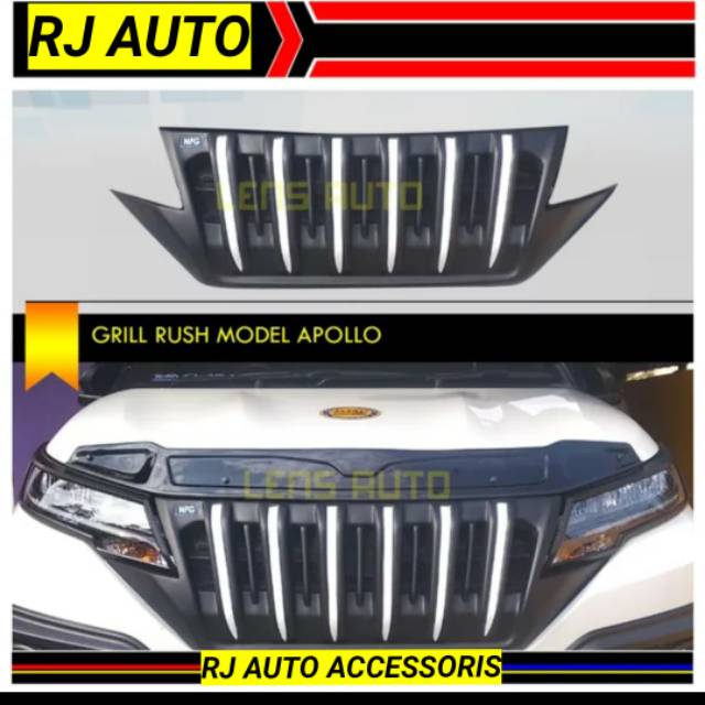 Grill rush terios model apollo grill terios model apollo 2018