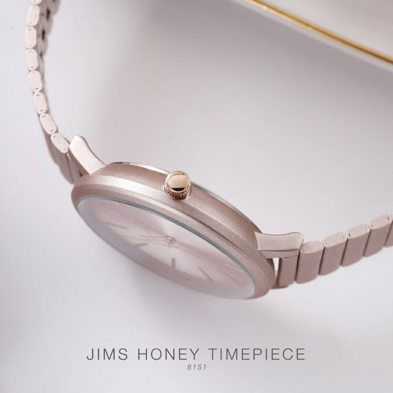 JIMS HONEY 8151 WATCH ORI JAM TANGAN WANITA STAINLESS ANTI AIR FASHION CEWE KOREA FREE EXCLUSIVE BOX