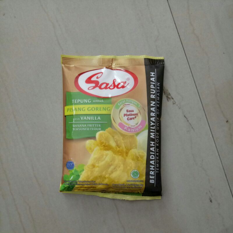 

tepung bumbu pisang goreng sasa 75g