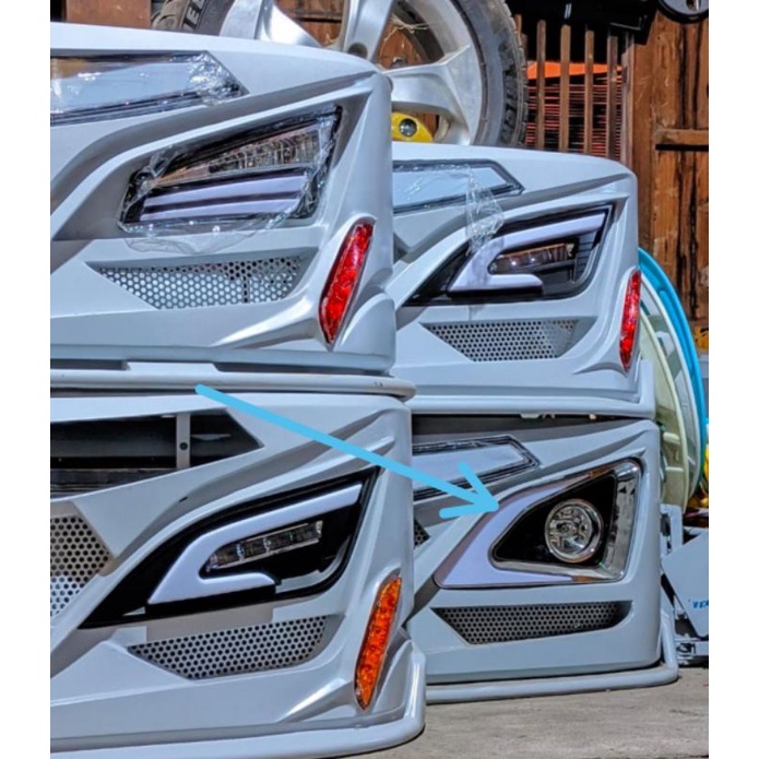 Bemper jetbus Bumper L300 depan model jetbus patriot