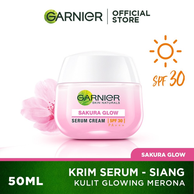 GARNIER SAKURA GLOW DAY NIGHT SERUM CREAM 50ml