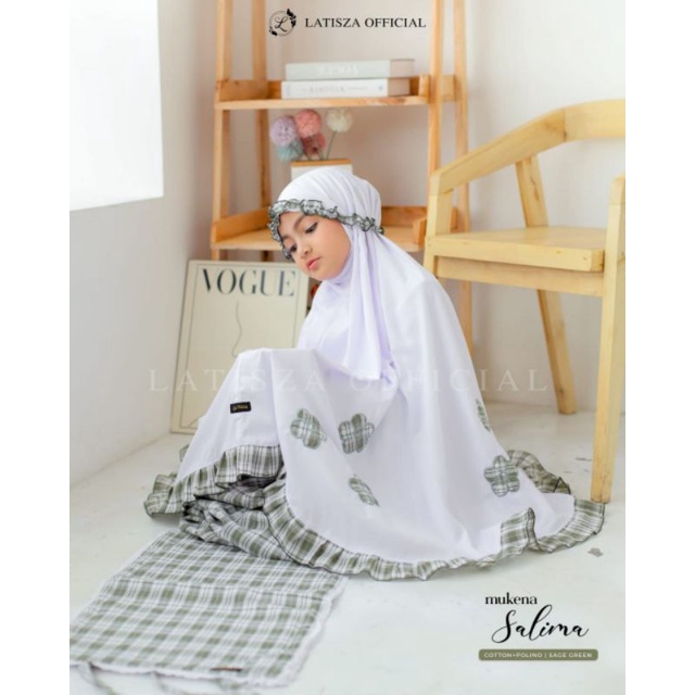 MUKENA SALIMA KIDS By LATISZA HIJAB || MUKENA ANAK || MUKENA KIDS REMPEL || MUKENA ANAK FREE TAS