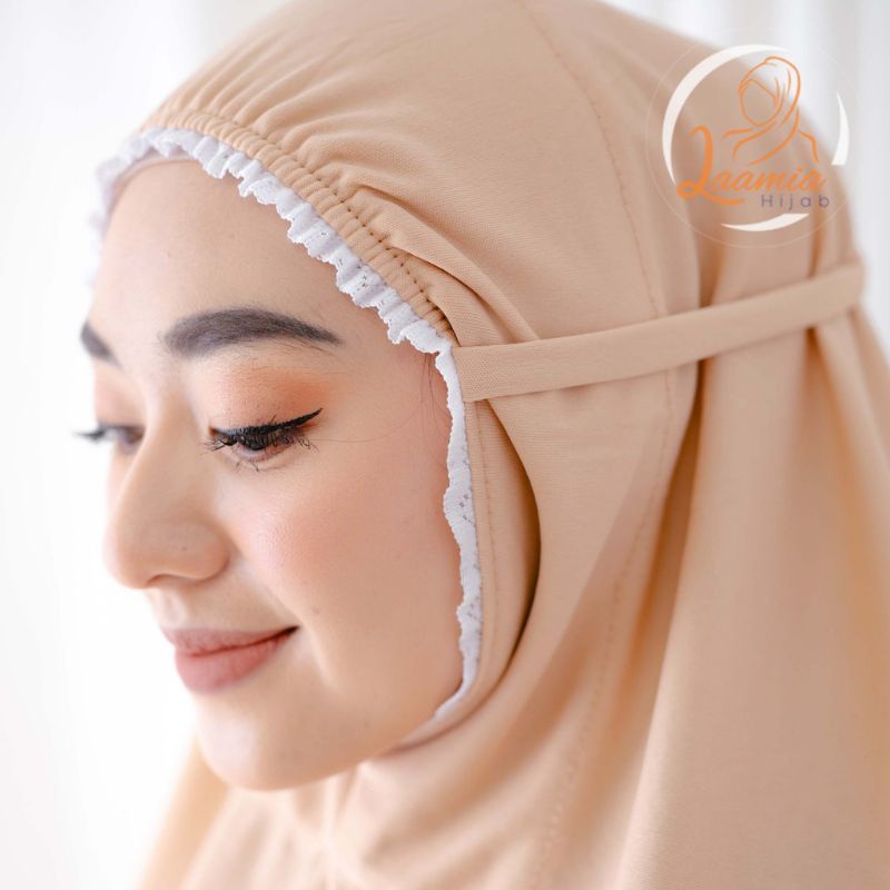 PROMO MUKENA POLOS RENDA MUKENA DEWASA BAHAN HYGET MURAH TRAVELING