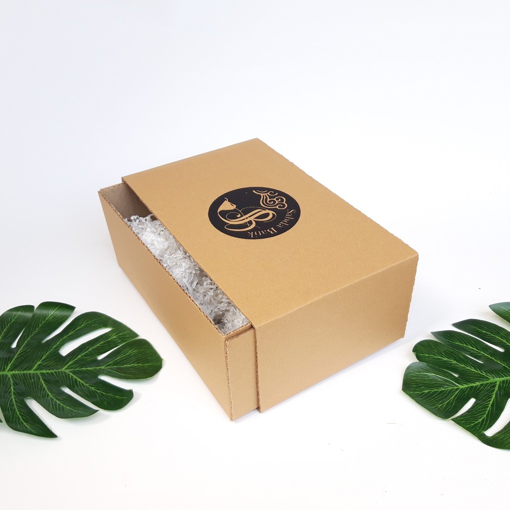 

Kardus Box Packing Ukuran 28 x 18 x 11 cm Kardus Slide Custom