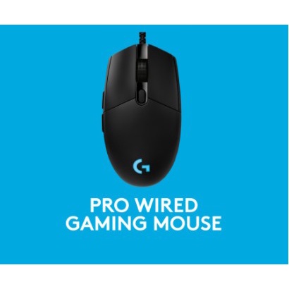 Logitech G Pro Mouse Gaming Wired Sensor HERO 25K DPI for E-Sports