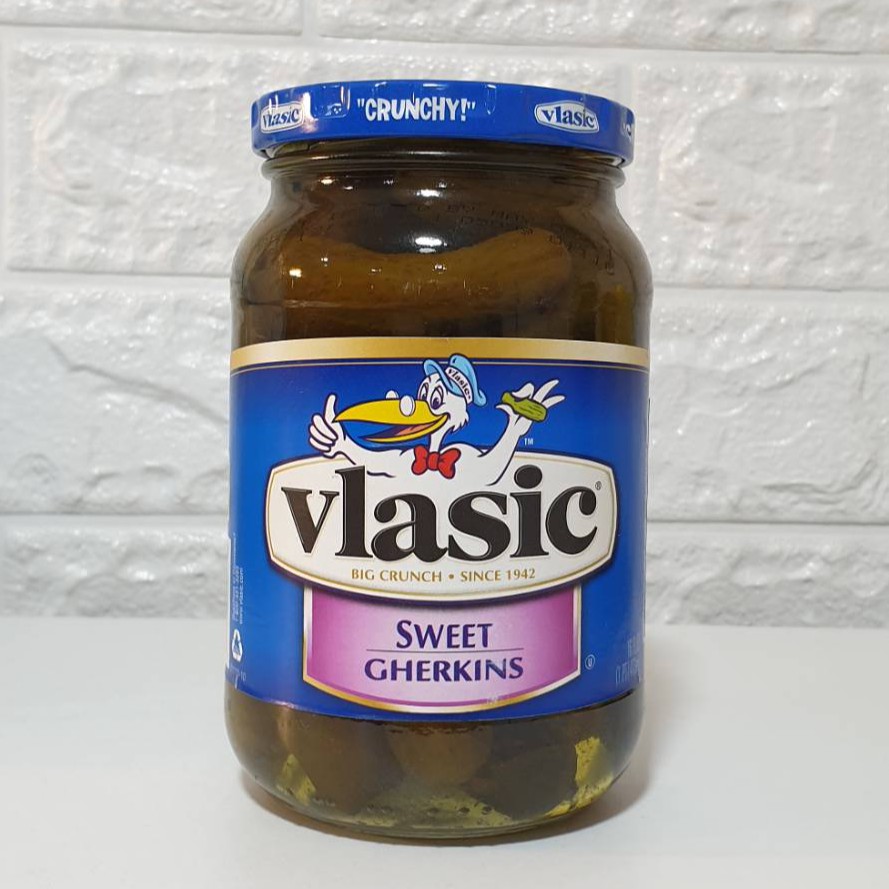 

ACAR TIMUN / SWEET GHERKINS - VLASIC 473ml