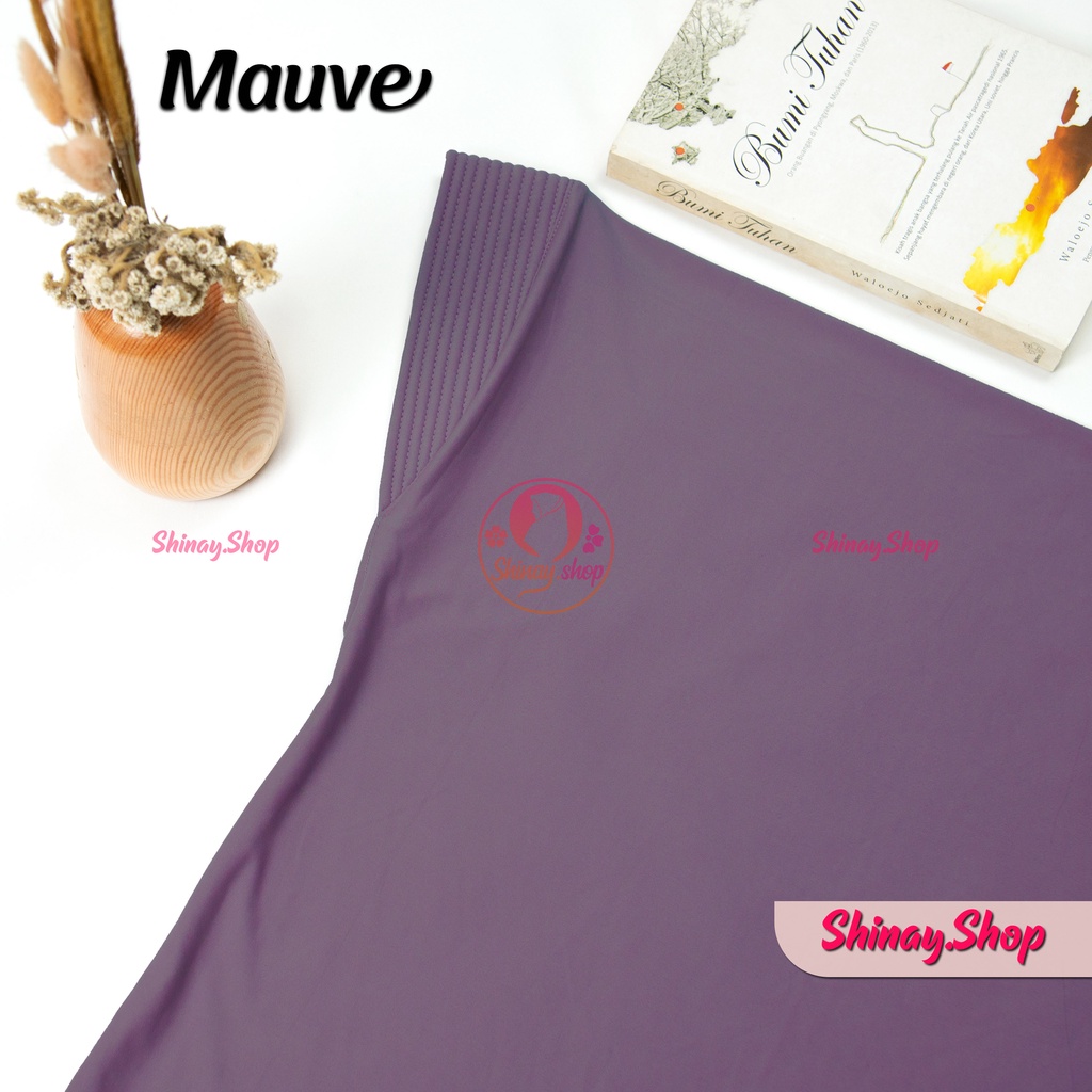 Hijab Bergo Jersy sport premium hijab olehraga voli ukuran S-Mauve