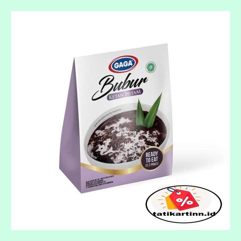 

T4Tksot Gaga Bubur Ketan Hitam Paket 2 Packs (4 Pouch) Sotytat