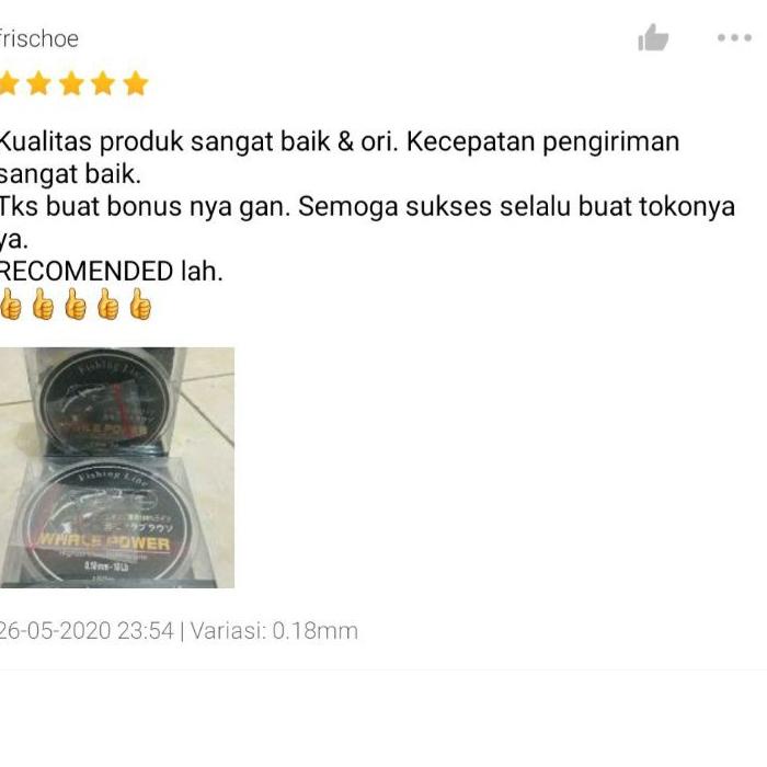 ♤ Senar Pancing Kuat Phenex WHALE POWER ☂