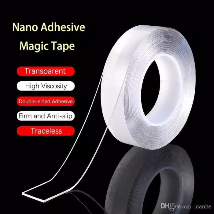 

Gilaa!!! Double Tape Super Isolasi Bening Multifungsi 3M Bagus