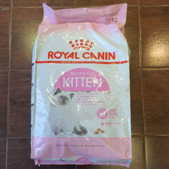 Royal Canin Kitten Second Age 10kg Makanan Anak Kucing Rc Karungan Sak Besar Shopee Indonesia