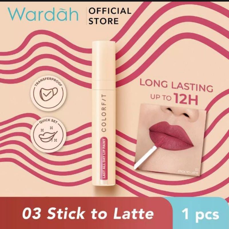 Wardah Colorfit Last All Day Lip Paint Ombre 03 &amp; 08 | Paket Lip Cream Ombre