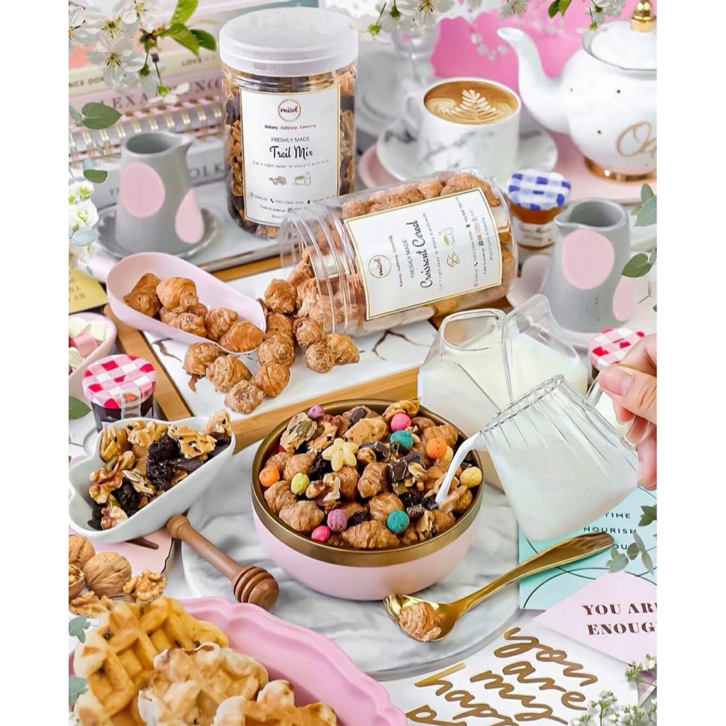 

PREMIUM COMBO Croissant Cereal net 180gr + Trail Mix MISOL net 350gr