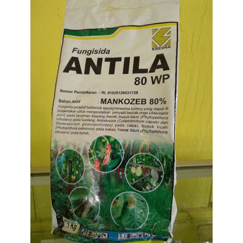 ANTILA 80WP 1 KG Fungisida Kontak Mankozeb