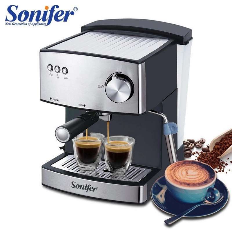 Sonifer SF-3528 Mesin Kopi Espresso dan Cappuccino Sonifer Kapasitas 1.6 Liter